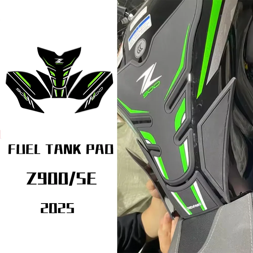 Fuel Tank Pad for KAWASAKI Z900 2025 Motorcycle Tank Grips and Rubber Knee Grip Decals for Z900 SE and Z900SE 2025 Accessorie
Fuel Tank Pad for KAWASAKI Z900 2025 Motorcycle Tank Grips and Rubber Knee Grip Decals for Z900 SE and Z900SE 2025 Accessorie