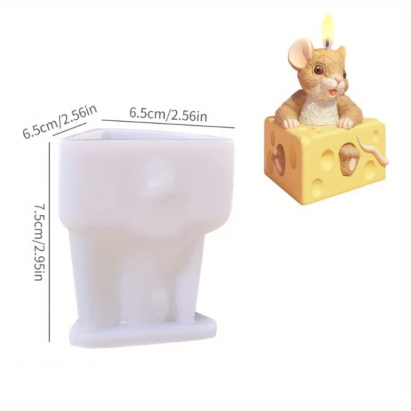 2026 Latest Models DIY Mouse Scent Silicone Mold 3D Cartoon Animal Mold Corn Aromatherapy Candle Making Clay Cement Decoration
2026 Latest Models DIY Mouse Scent Silicone Mold 3D Cartoon Animal Mold Corn Aromatherapy Candle Making Clay Cement Decoration