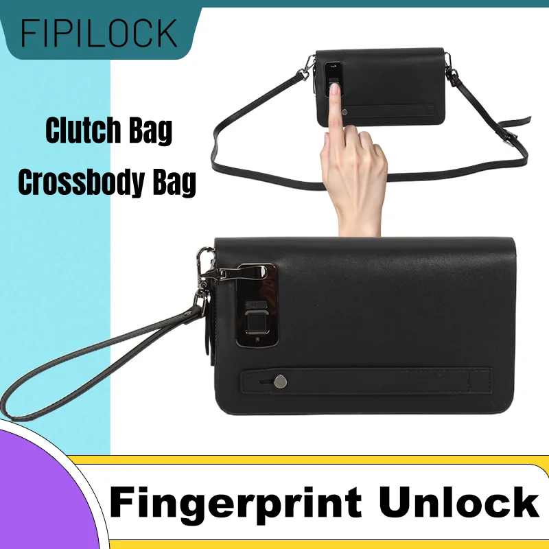 FIPILOCK Crossbody Bag Clutch Bag wallets Shoulder BagTote Bag for Man and Women 3in1 with Smart Fingerprint Unlock High Quality
FIPILOCK Crossbody Bag Clutch Bag wallets Shoulder BagTote Bag for Man and Women 3in1 with Smart Fingerprint Unlock High Quality