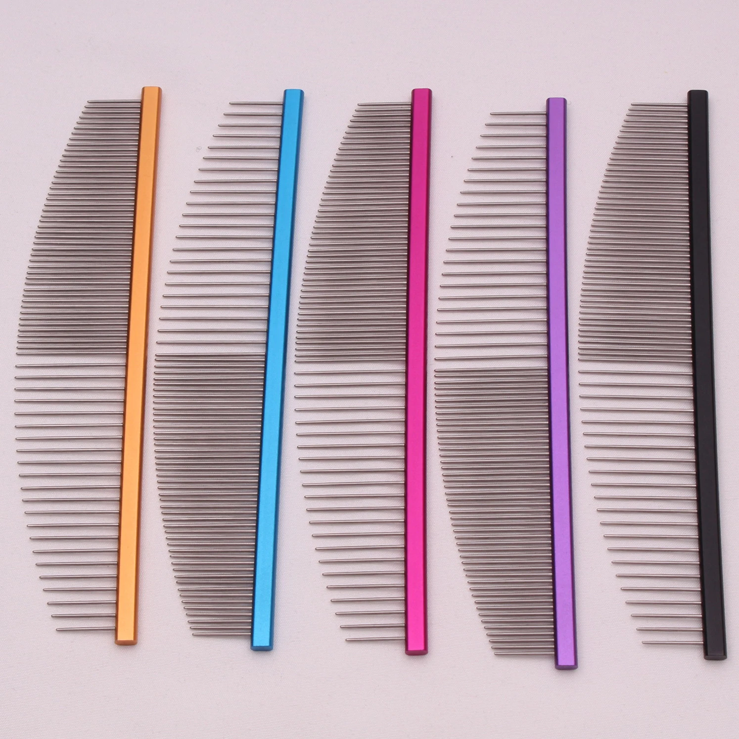 Pet Grooming Combs Aluminum Alloy Brush For Dogs Boundary Knot Massage Tools Professional Salon Cat Hair Cleaning Crescent Combs
Pet Grooming Combs Aluminum Alloy Brush For Dogs Boundary Knot Massage Tools Professional Salon Cat Hair Cleaning Crescent Combs