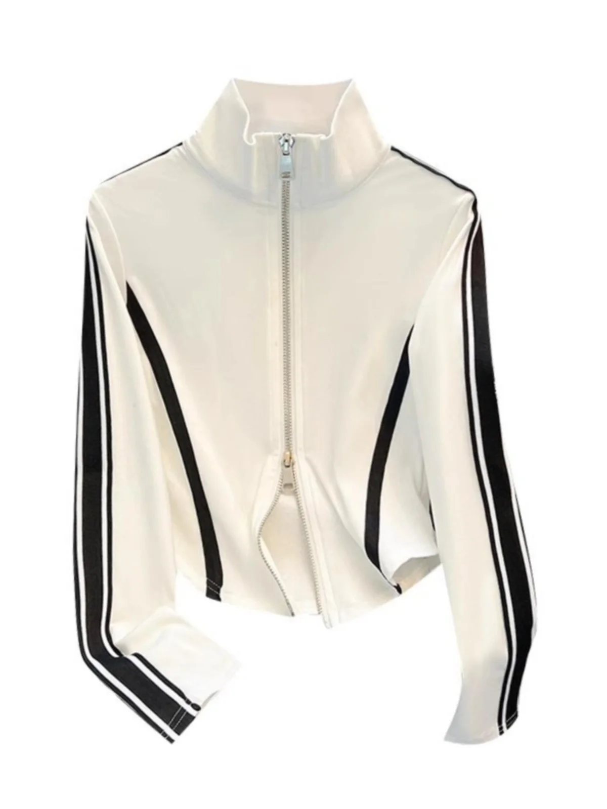 Early Autumn Unique Spicy Girl Double Zipper Pattern Retro Color Blo Stand Collar Long Sve Slim Fit ort Cardigan Women...
Early Autumn Unique Spicy Girl Double Zipper Pattern Retro Color Blo Stand Collar Long Sve Slim Fit ort Cardigan Women...