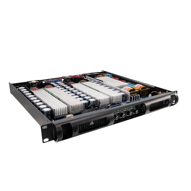 Hot Selling 2800W Professional Power Amplifier 4-Channel Unit With 4ohm Impedance Metal Shell Subwoofer Linear Speaker
Hot Selling 2800W Professional Power Amplifier 4-Channel Unit With 4ohm Impedance Metal Shell Subwoofer Linear Speaker
