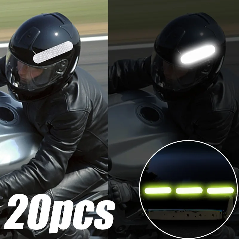 Helmet Warning Reflective Stickers Night Safety Driving Accessories Fluorescent Decorative Stickers Bicycle Motorcycle Car Decal
Helmet Warning Reflective Stickers Night Safety Driving Accessories Fluorescent Decorative Stickers Bicycle Motorcycle Car Decal