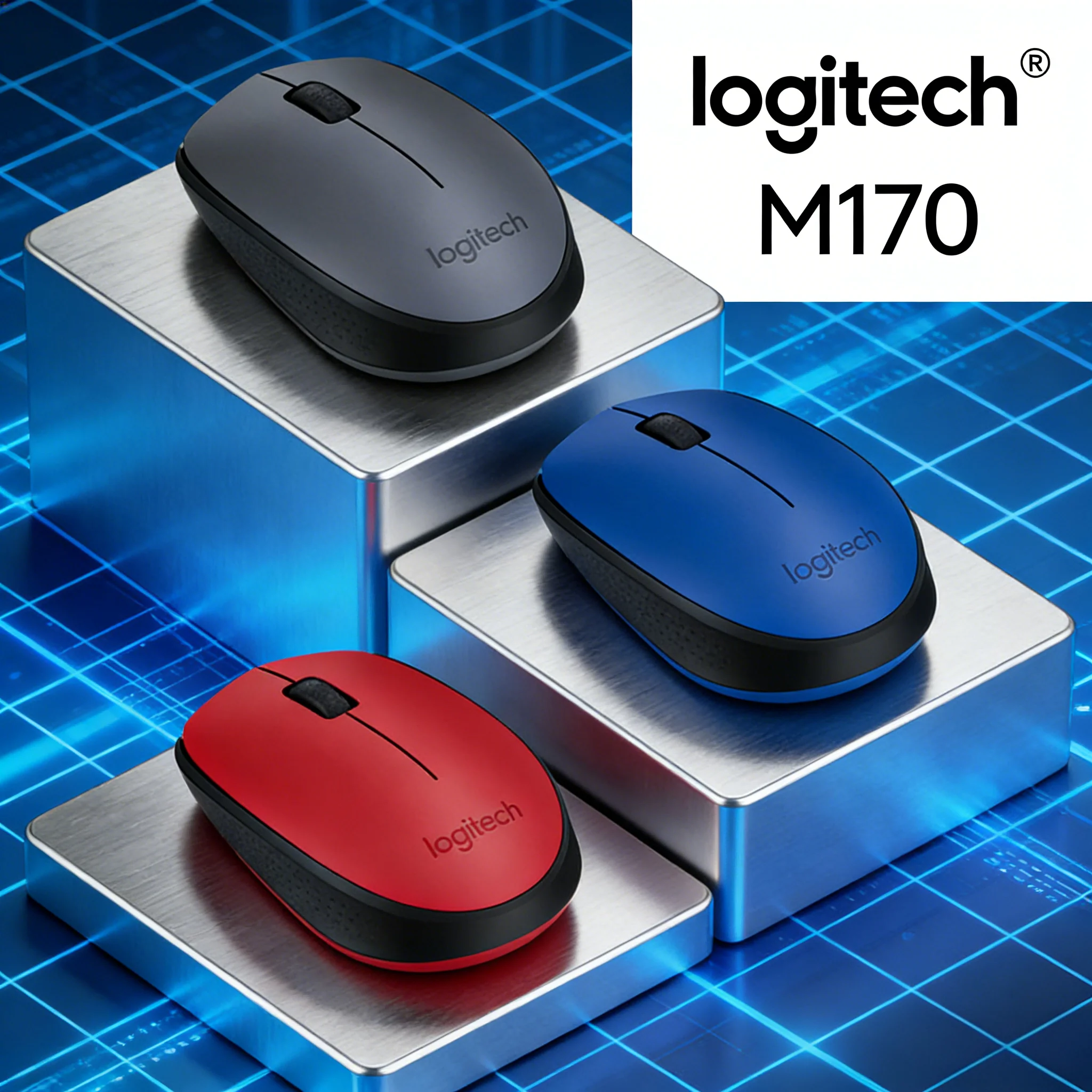 Easy Connection: Logitech M170 Plug & Play Mouse
