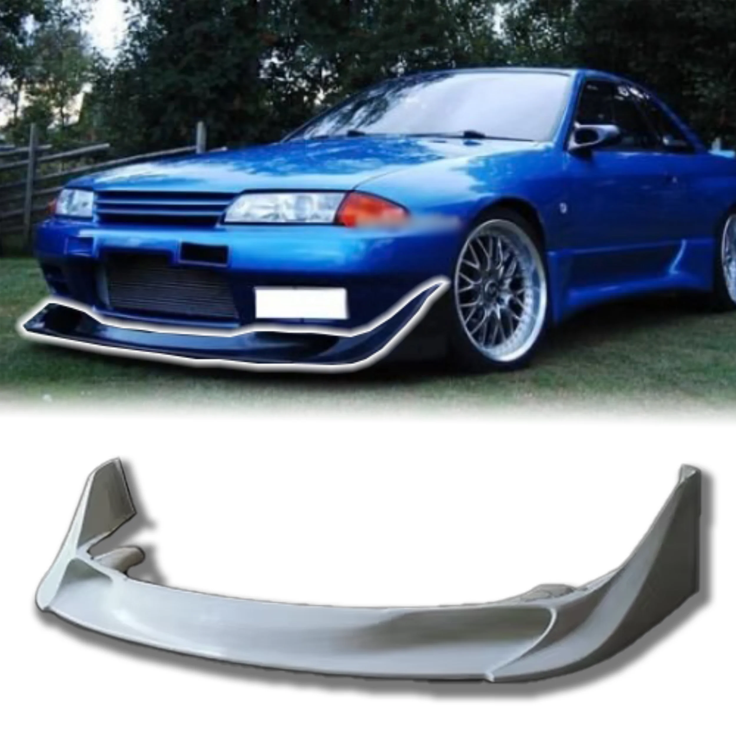 Передняя губа для Skyline R32 GTR TBO FRP (пролише подходит для стандартного переднего бампера GTR)
Передняя губа для Skyline R32 GTR TBO FRP (пролише подходит для стандартного переднего бампера GTR)