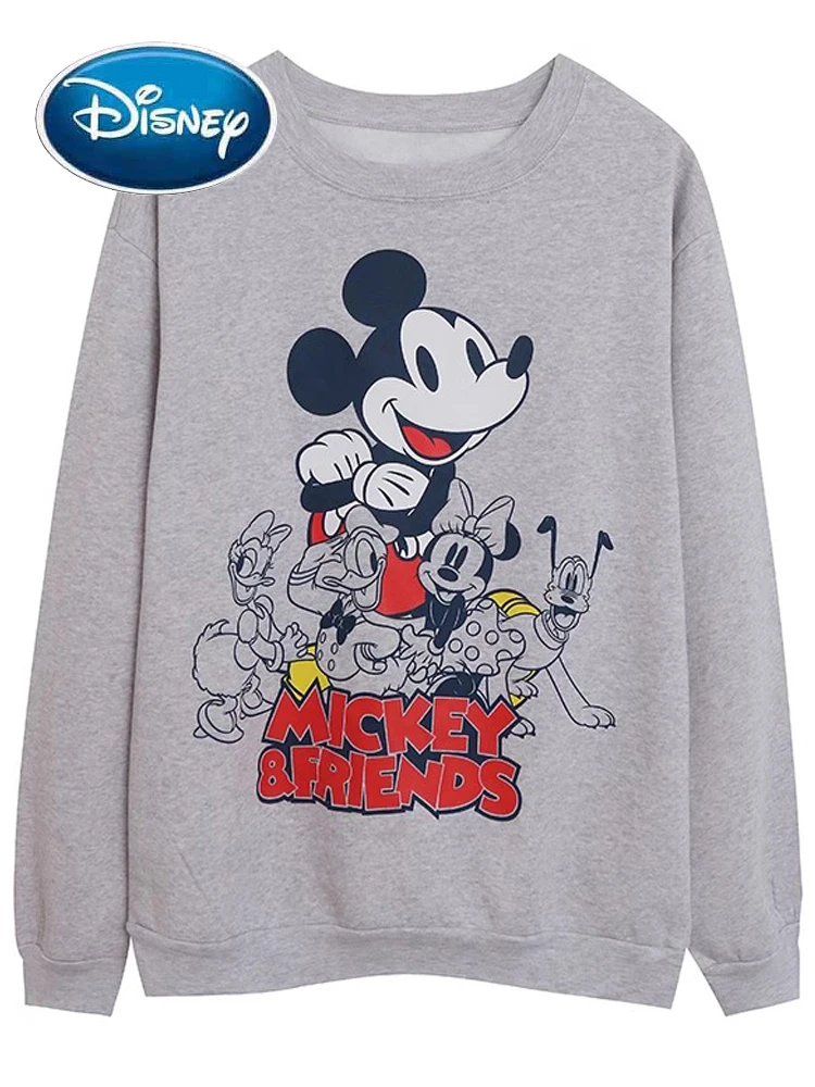 Disney Sweatshirt Mickey Mouse Donald Daisy Duck Pluto Cartoon Print Women O-Neck Pullover Long Sleeve Fleece Jumper Tops Female
Disney Sweatshirt Mickey Mouse Donald Daisy Duck Pluto Cartoon Print Women O-Neck Pullover Long Sleeve Fleece Jumper Tops Female