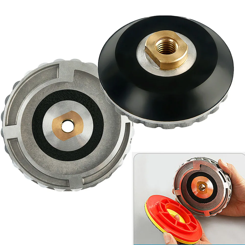 1PC Wet Stone Polishing Backing Pad Max RPM 5000 Snail Buckle Rubber Aluminum Joint Stone Reverse Edge Machine Adhesive-Disc
1PC Wet Stone Polishing Backing Pad Max RPM 5000 Snail Buckle Rubber Aluminum Joint Stone Reverse Edge Machine Adhesive-Disc
