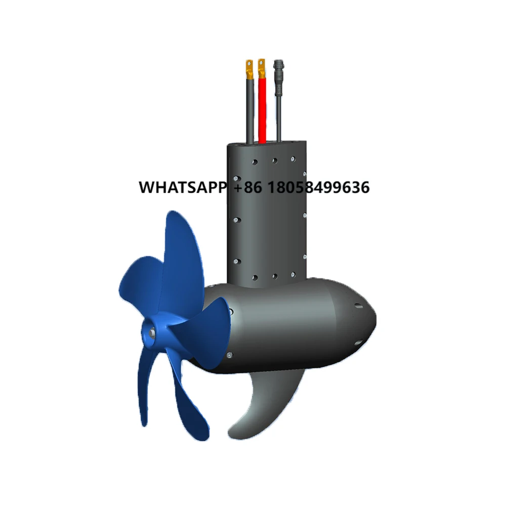 Maytech 198kg Thrust MTED120 Pod Thruster Motor Torpedo with Propeller 12.5KW Pod Drive for Electric Boat Vessels
Maytech 198kg Thrust MTED120 Pod Thruster Motor Torpedo with Propeller 12.5KW Pod Drive for Electric Boat Vessels