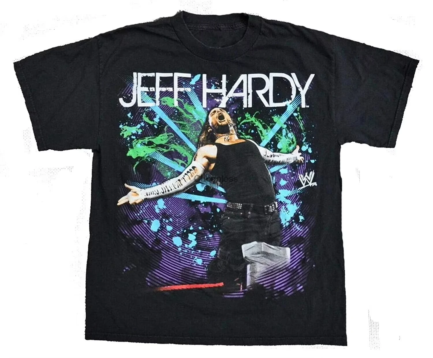 Vintage style Jeff Hardy black S-3XL unisex T-shirt summer print Harajuku oversized T-shirt casual T-shirt women clothing
Vintage style Jeff Hardy black S-3XL unisex T-shirt summer print Harajuku oversized T-shirt casual T-shirt women clothing