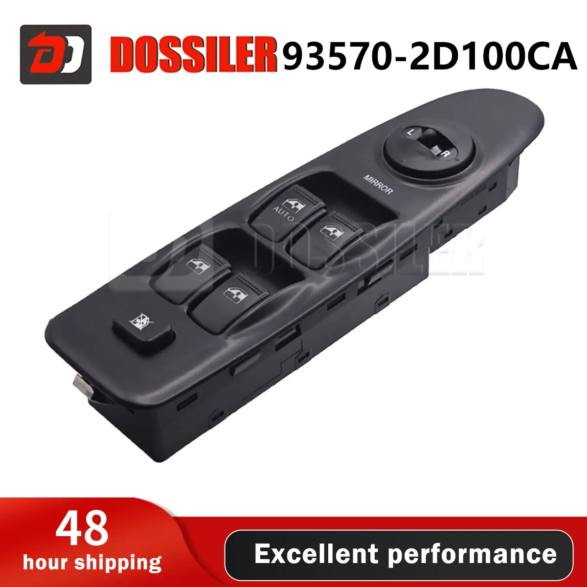 93570-2D100CA Dossiler Window Control Switch Electric Power Window Master Switch Button for Hyundai for Elantra 2.0L 2001-2006
93570-2D100CA Dossiler Window Control Switch Electric Power Window Master Switch Button for Hyundai for Elantra 2.0L 2001-2006