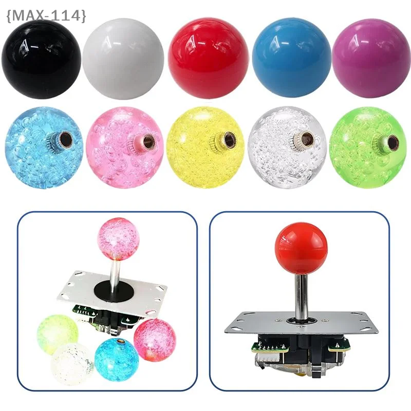 【MAX-114】35mm M6 Arcade Game Joystick Top Ball Round Joystick Head DIY Replacement Accesary Coin Game Vending Machine Parts【WX】
【MAX-114】35mm M6 Arcade Game Joystick Top Ball Round Joystick Head DIY Replacement Accesary Coin Game Vending Machine Parts【WX】
