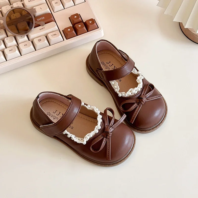 New Children's Flats Fashion Spring Autumn Girls Causal Princess Leather Shoes Sweet Ruffled Edge Kids Walking Shoes Soft Bottom
New Children's Flats Fashion Spring Autumn Girls Causal Princess Leather Shoes Sweet Ruffled Edge Kids Walking Shoes Soft Bottom