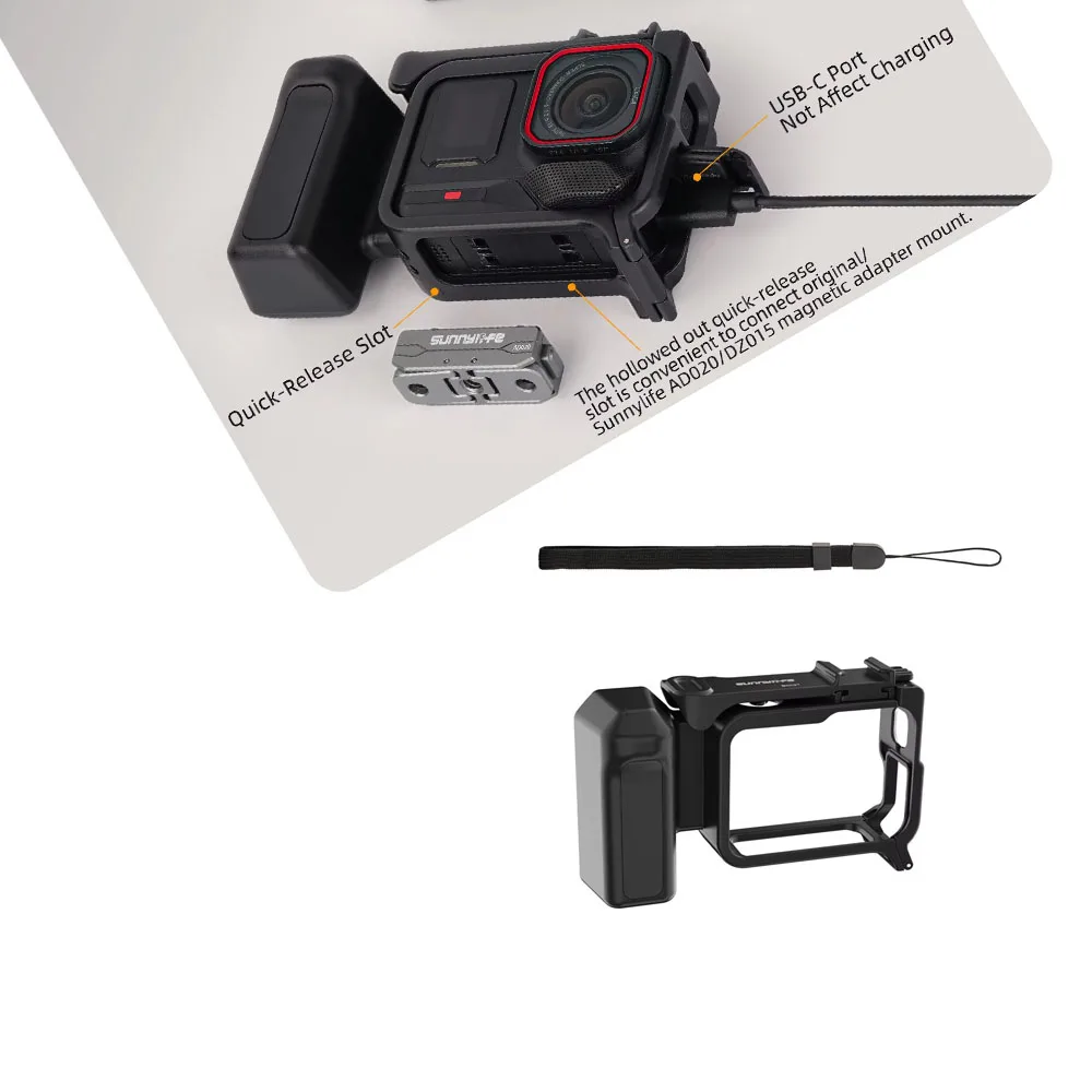 Quick-Release Frame for Insta360 Ace Pro 2/1 Street Photography Shot Handle Frame Camera Accessory
Quick-Release Frame for Insta360 Ace Pro 2/1 Street Photography Shot Handle Frame Camera Accessory