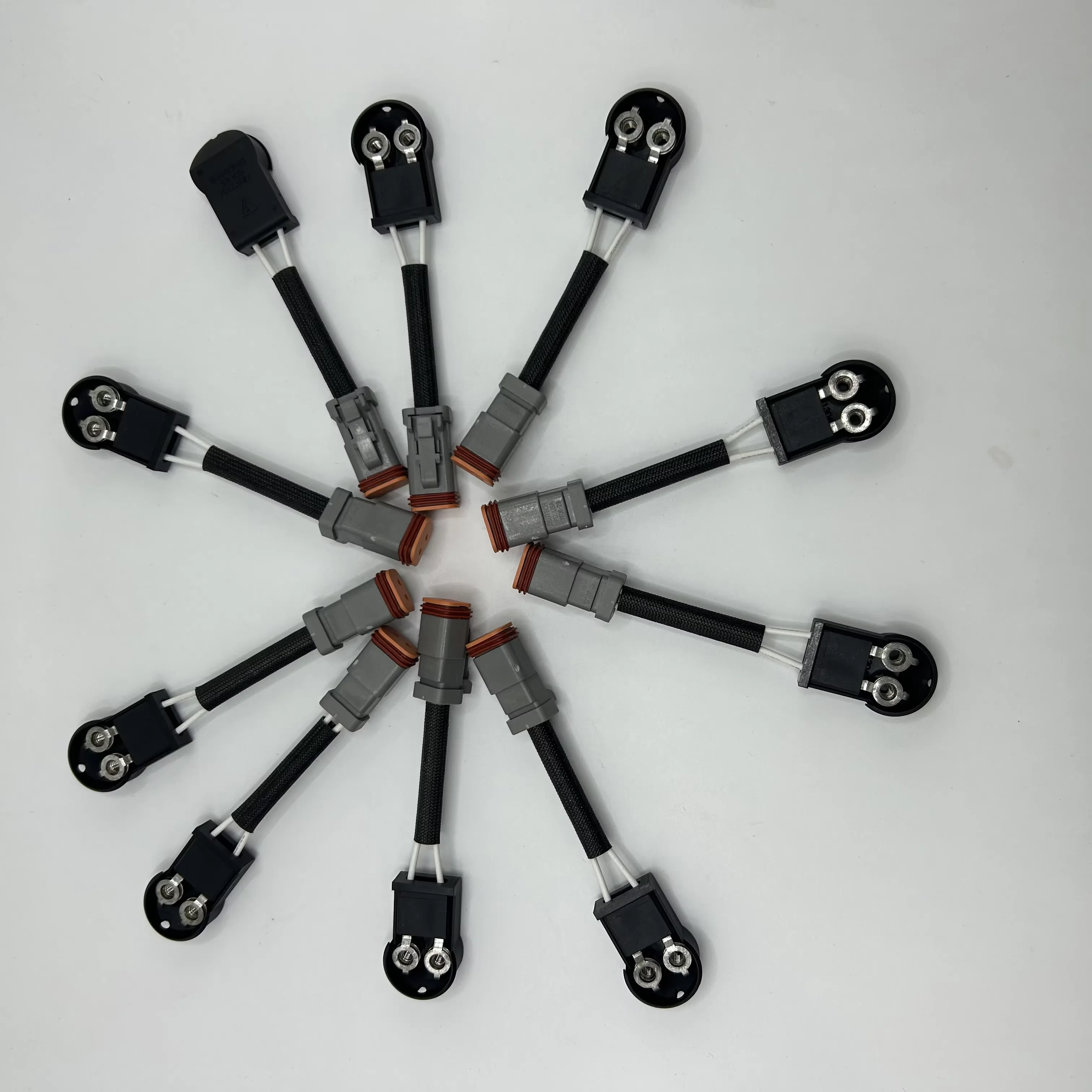 10PCS 455-73803682 3071626 ISM11 M11 QSM11 Engine Diesel Common Rail Injector Plug Wiring Harness Cable Connector for Cumminss
10PCS 455-73803682 3071626 ISM11 M11 QSM11 Engine Diesel Common Rail Injector Plug Wiring Harness Cable Connector for Cumminss