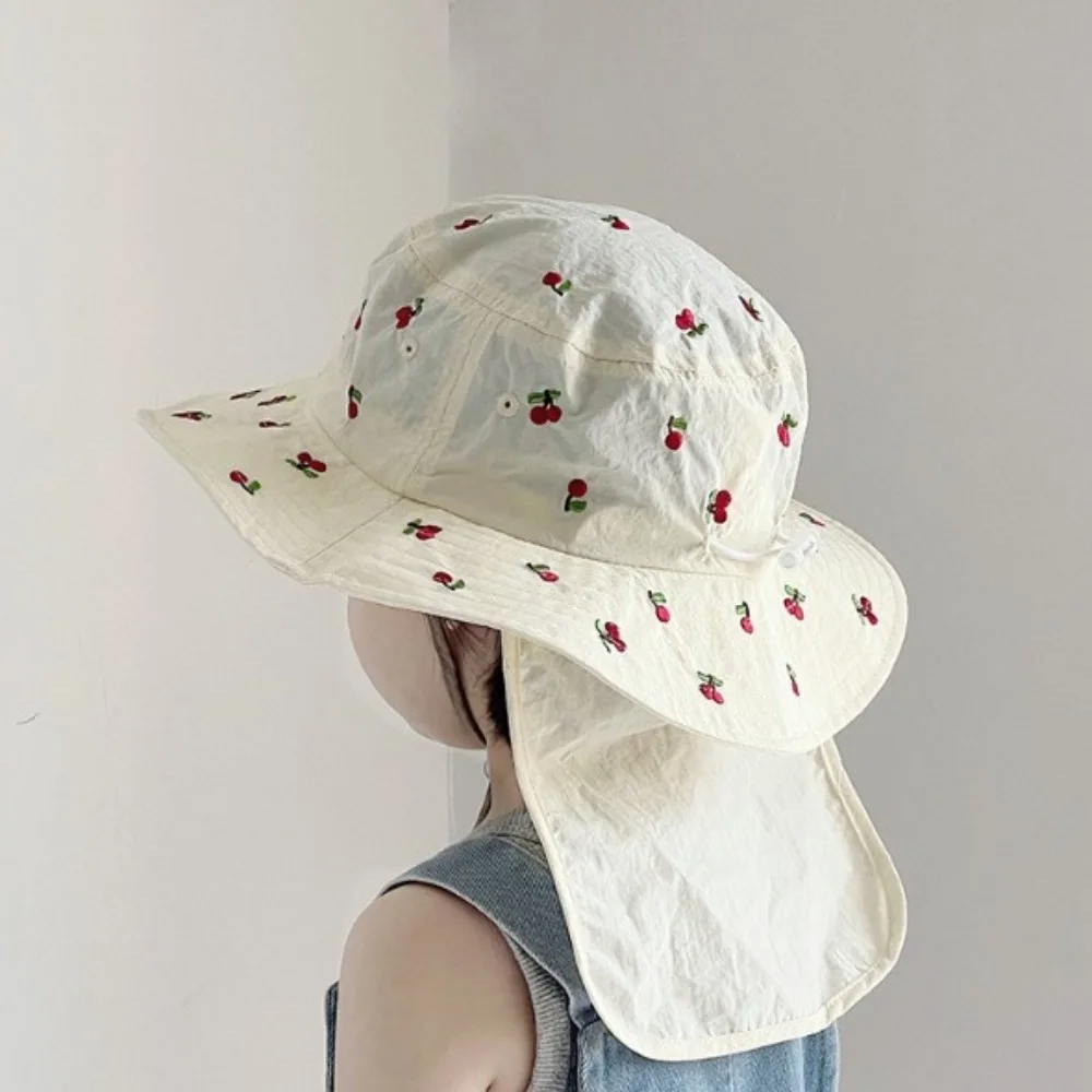 Kawaii Children Panama Cap Cartoon Embroidery Neck Protection Broad Brim Bucket Hat Soft Fashion Summer Fisherman Hat
Kawaii Children Panama Cap Cartoon Embroidery Neck Protection Broad Brim Bucket Hat Soft Fashion Summer Fisherman Hat
