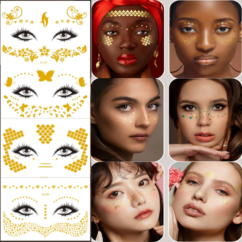Золотые блестящие наклейки с веснушками, ночной шар, макияж для лица, татуировки, наклейки, сделай сам, временные татуировки для лица, Tatuajes Temporales
Золотые блестящие наклейки с веснушками, ночной шар, макияж для лица, татуировки, наклейки, сделай сам, временные татуировки для лица, Tatuajes Temporales