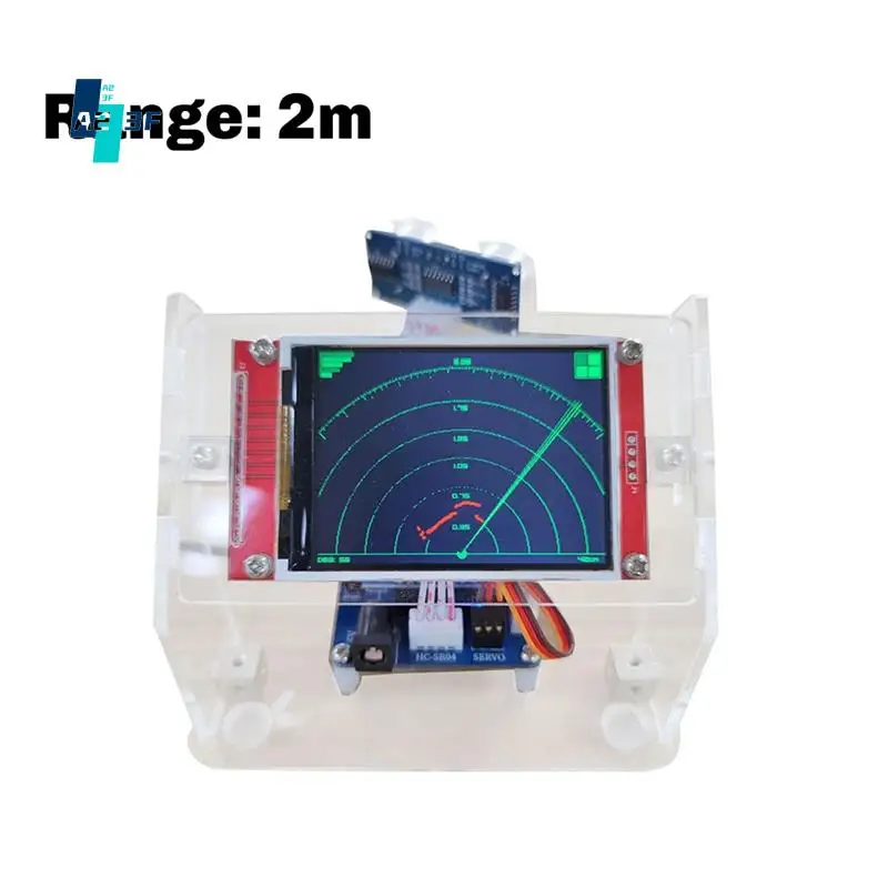 A23F-Ultrasonic Radar Scanning DIY Mood Ornament Decoration For 1/14 Tamiya RC Truck Tipper 
A23F-Ultrasonic Radar Scanning DIY Mood Ornament Decoration For 1/14 Tamiya RC Truck Tipper