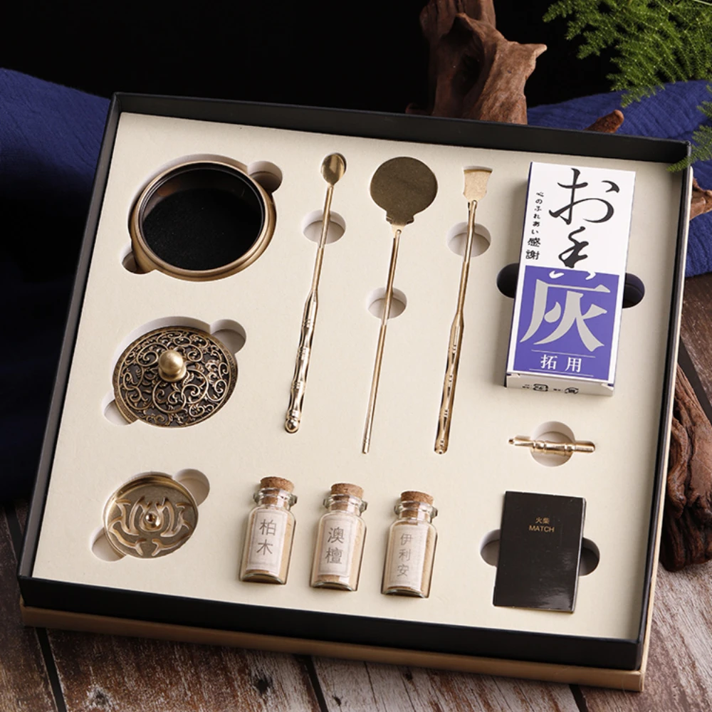 Pure Copper Censer for Making Incense and Seal Incense Ceramic Set with Gift Box Incense Shovel Incense Spoon Tools for Mining
Pure Copper Censer for Making Incense and Seal Incense Ceramic Set with Gift Box Incense Shovel Incense Spoon Tools for Mining