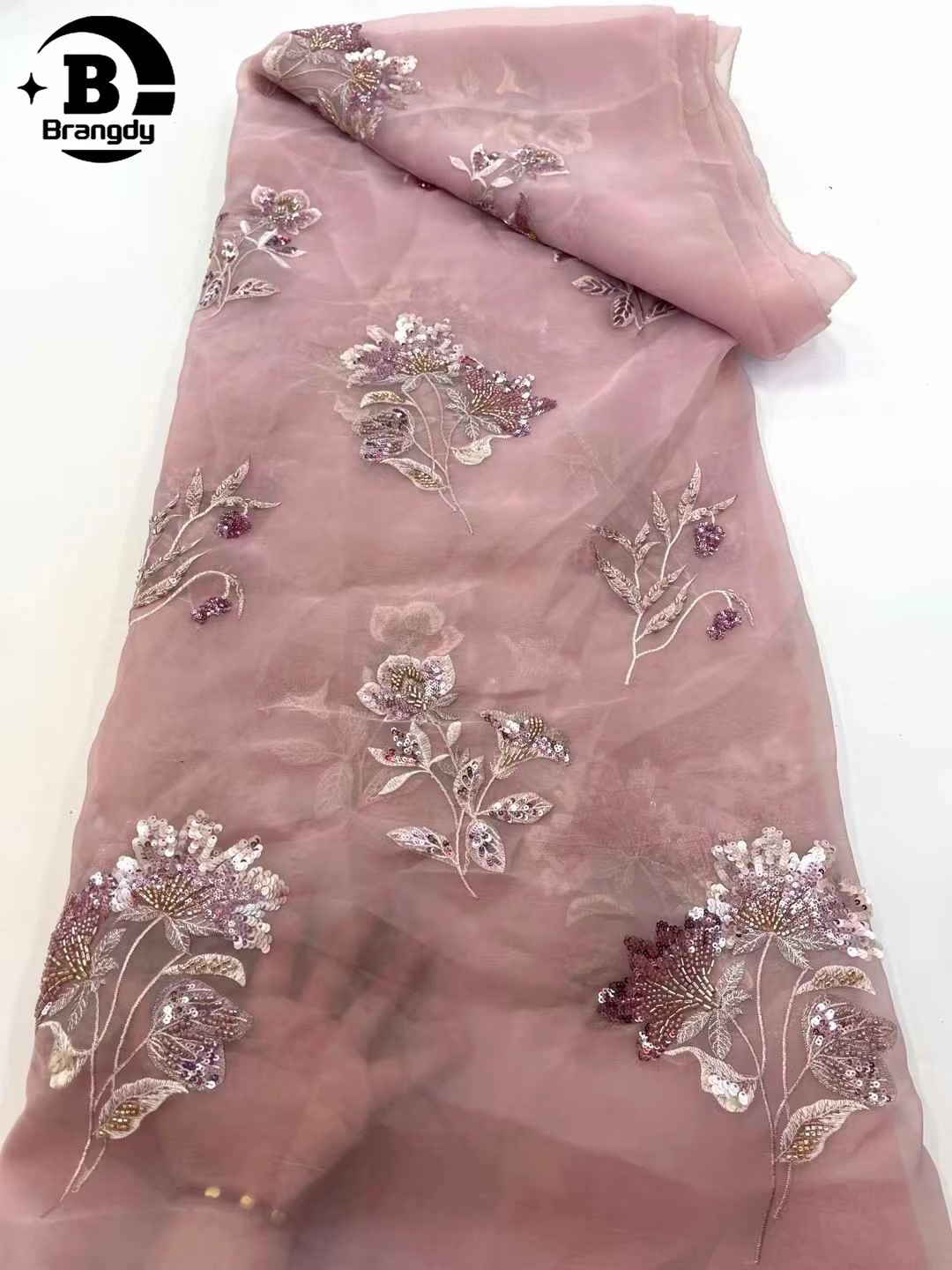 French Sequins Fabric High Quality New Design 2025 High Quality Embroidery Beading Net Lace 3D Flower Beads Wedding Dresses
French Sequins Fabric High Quality New Design 2025 High Quality Embroidery Beading Net Lace 3D Flower Beads Wedding Dresses