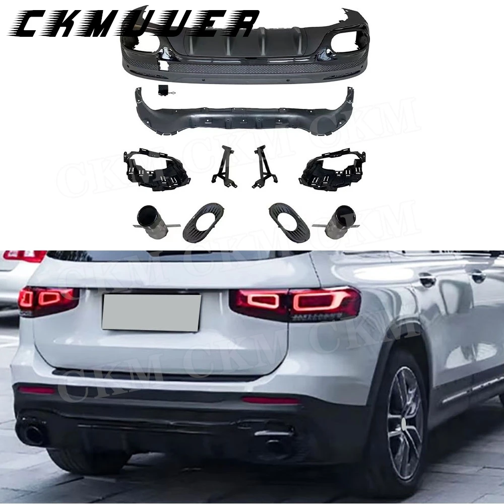 Диффузор заднего бампера, спойлер с защитной пластиной заднего вида O-O для Mercedes Benz GLB X247 GLB180 200 GLB35 AMG 2019+
Диффузор заднего бампера, спойлер с защитной пластиной заднего вида O-O для Mercedes Benz GLB X247 GLB180 200 GLB35 AMG 2019+