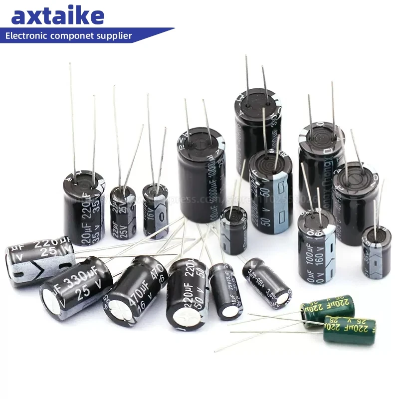 20pcs 16V 22UF 33UF 47UF 100UF 220UF 330UF 470UF 680UF 1000UF 1500UF 2200UF 3300UF 4700UF Aluminum Electrolytic Capacitor DIP
20pcs 16V 22UF 33UF 47UF 100UF 220UF 330UF 470UF 680UF 1000UF 1500UF 2200UF 3300UF 4700UF Aluminum Electrolytic Capacitor DIP