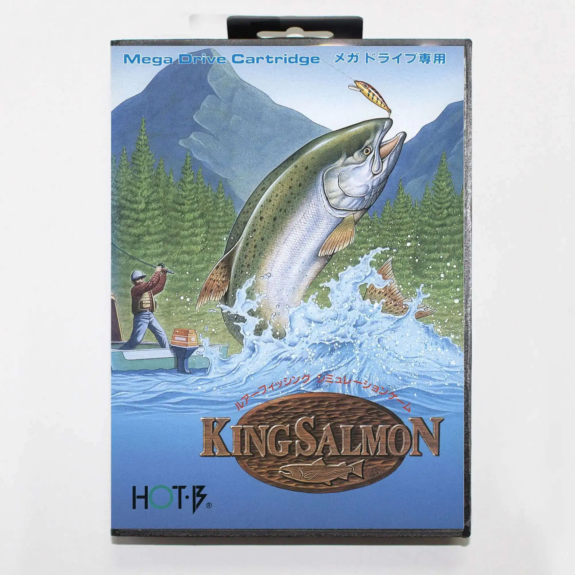 Лидер продаж, игровая карта King Salmon с розничной коробкой, 16-битная MD-тележка для системы Sega Mega Drive/Genesis
Лидер продаж, игровая карта King Salmon с розничной коробкой, 16-битная MD-тележка для системы Sega Mega Drive/Genesis