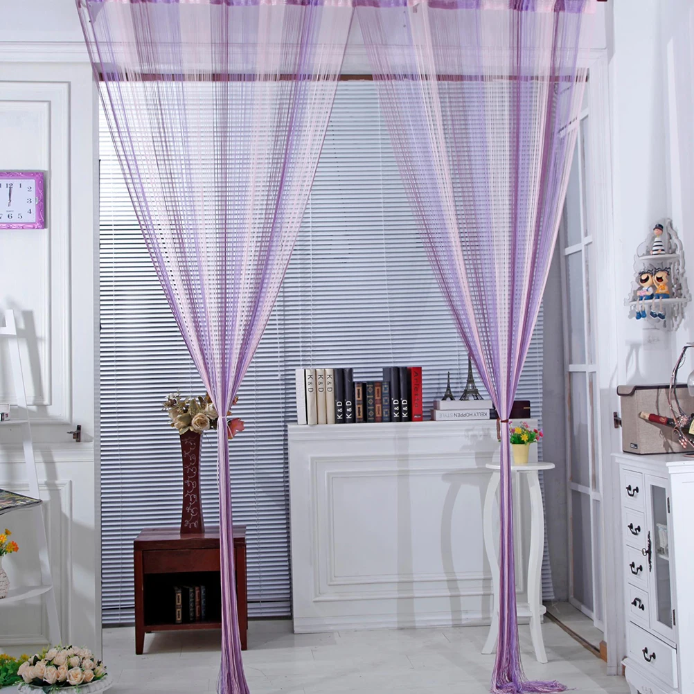 100x200cm Line String Curtains Bedroom Door Divider Washable Thread Curtains Thread Living Room Decor Home Textiles
100x200cm Line String Curtains Bedroom Door Divider Washable Thread Curtains Thread Living Room Decor Home Textiles