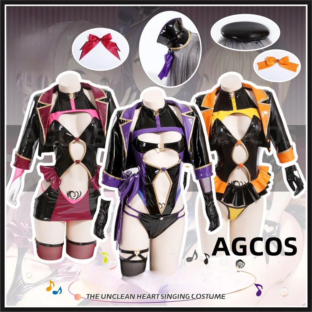 Оригинальный дизайнерский костюм для пения сердца AGCOS, Комбинезоны для косплея, платье, Рождественская одежда, пикантный Косплей
Оригинальный дизайнерский костюм для пения сердца AGCOS, Комбинезоны для косплея, платье, Рождественская одежда, пикантный Косплей