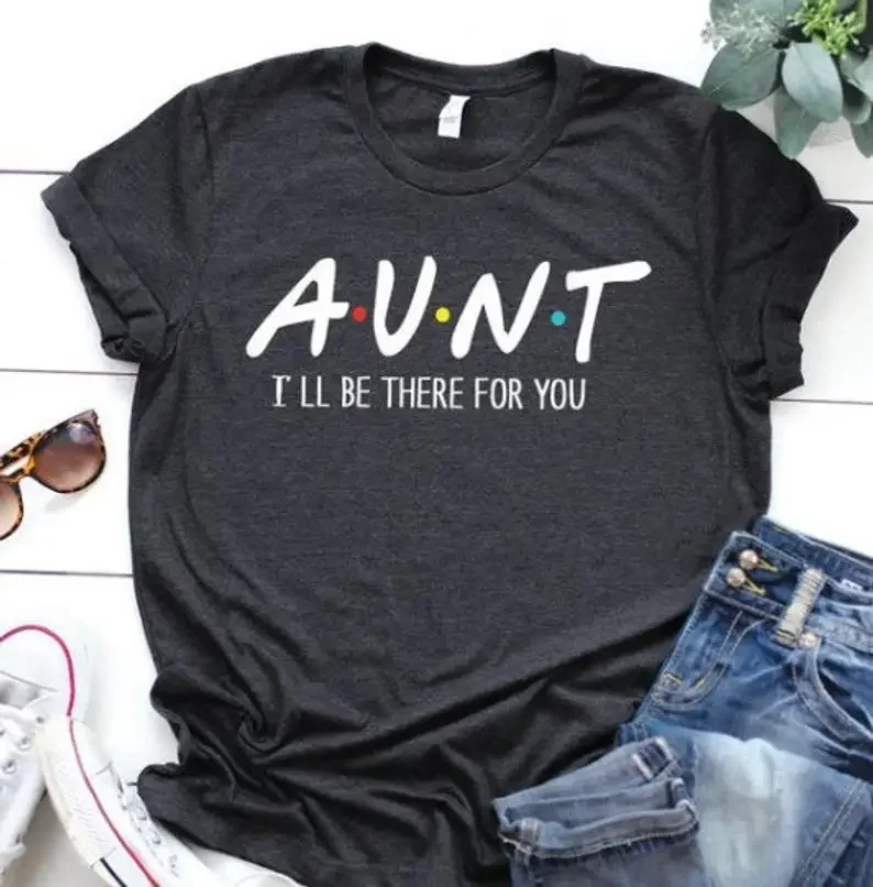 Auntie cool future aunt shirt cotton crewneck short sleeve cute fashion top tees women Ladies plus size harajuku femme t-shirts
Auntie cool future aunt shirt cotton crewneck short sleeve cute fashion top tees women Ladies plus size harajuku femme t-shirts