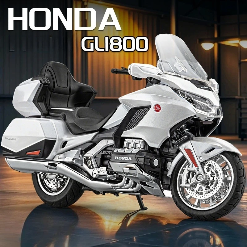 Official Licensed Simulation 1:32 Honda GL1800 Alloy Motorcycle Model Ornament Toy Vehicle Boyfriend Gift Diecast Miniature
Official Licensed Simulation 1:32 Honda GL1800 Alloy Motorcycle Model Ornament Toy Vehicle Boyfriend Gift Diecast Miniature