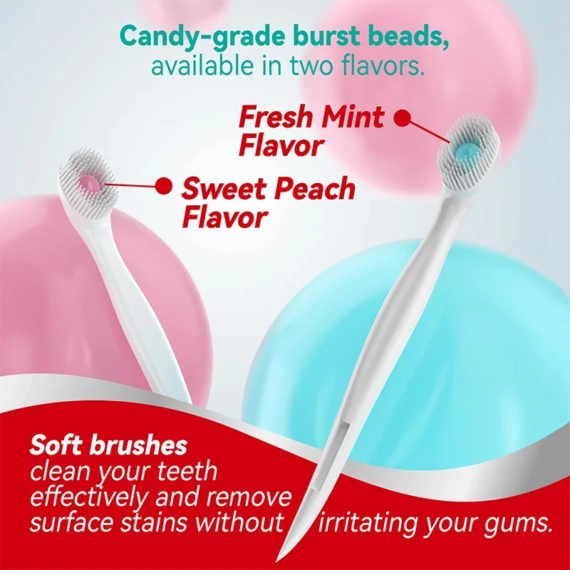 **20PCS Portable Hotel Travel Toothbrush Mini Exploded Bead Toothbrush Disposable Adult Cleaning Toothbrush
**20PCS Portable Hotel Travel Toothbrush Mini Exploded Bead Toothbrush Disposable Adult Cleaning Toothbrush
