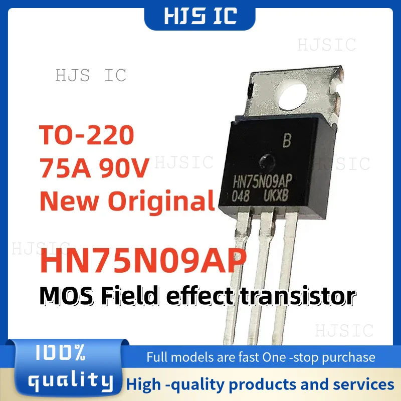10/20PCS New Original HN75N09AP HN75N09 MOSFET 75A 90V TO-220 Best Quality transistor In Stock
10/20PCS New Original HN75N09AP HN75N09 MOSFET 75A 90V TO-220 Best Quality transistor In Stock