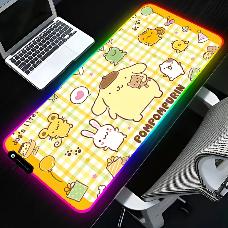 RGB светодиодный коврик для мыши резиновый коврик для мыши с рисунком игровой коврик аксессуары для ПК настольный коврик нескользящий настольный коврик P-pompompurin офисный коврик для клавиатуры
RGB светодиодный коврик для мыши резиновый коврик для мыши с рисунком игровой коврик аксессуары для ПК настольный коврик нескользящий настольный коврик P-pompompurin офисный коврик для клавиатуры