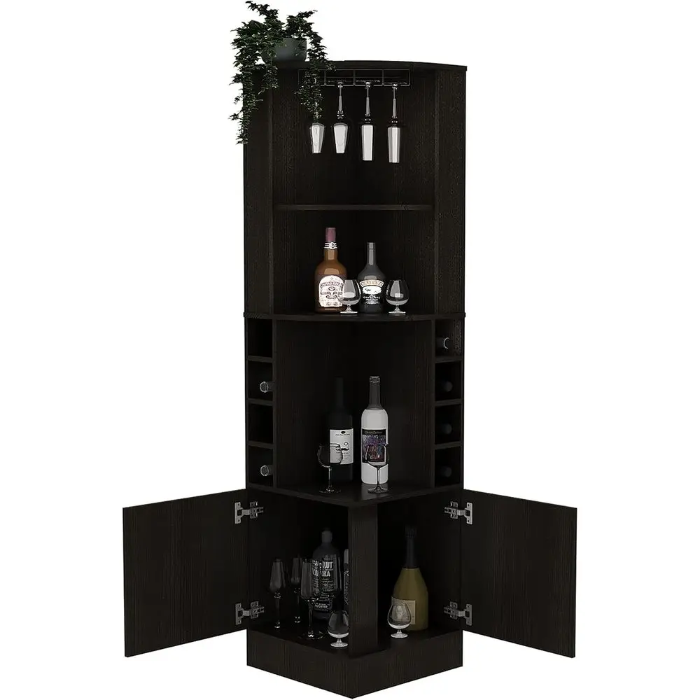 Двухдверный шкаф Seattle, 3 полки, держатель для бутылок, 8 слотов для бутылок, черный
Двухдверный шкаф Seattle, 3 полки, держатель для бутылок, 8 слотов для бутылок, черный