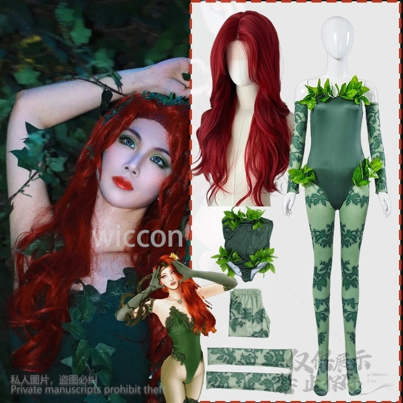 Poisonn аниме косплей Ivyy!arrebol/Pamela Lillian Isley сексуальный зеленый комбинезон боди бикини Jirai Kei для девочек женский парик по индивидуальному заказу
Poisonn аниме косплей Ivyy!arrebol/Pamela Lillian Isley сексуальный зеленый комбинезон боди бикини Jirai Kei для девочек женский парик по индивидуальному заказу