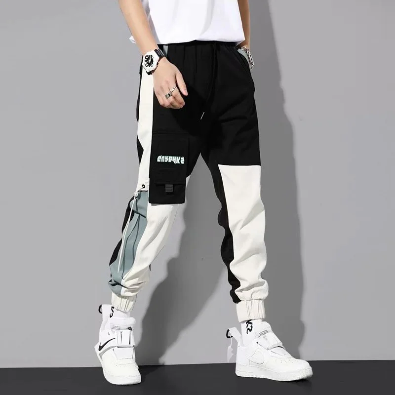 Мужские свободные брюки Street Sle в стиле пэчворк, корейская версия, повседневные брюки-харланы, утепленные на флисе, зимние
Мужские свободные брюки Street Sle в стиле пэчворк, корейская версия, повседневные брюки-харланы, утепленные на флисе, зимние