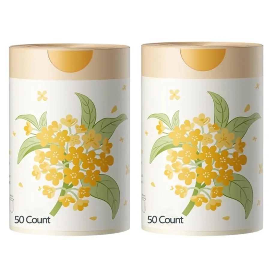 100 Counts 2 Gallon Mini Drawst Tras Bags 1 Mil, Tickened Wite Tras Can Liner wit Sweet Osmantus Pattern 10 Liter, Suitable ome
100 Counts 2 Gallon Mini Drawst Tras Bags 1 Mil, Tickened Wite Tras Can Liner wit Sweet Osmantus Pattern 10 Liter, Suitable ome