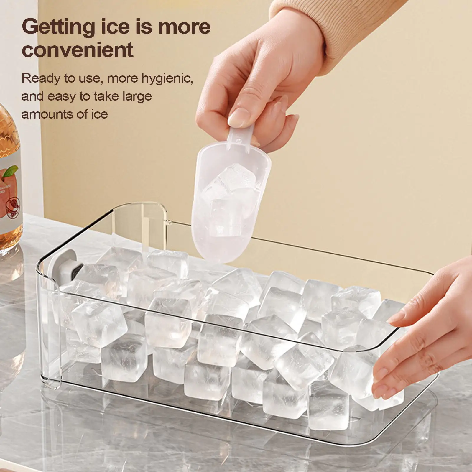 Ice Tray With Lid For Freezer Ice Mold Tray Kitchen Accessories Easy Release Cold Drink Making Tools For Juice Wine Bourbon
Ice Tray With Lid For Freezer Ice Mold Tray Kitchen Accessories Easy Release Cold Drink Making Tools For Juice Wine Bourbon