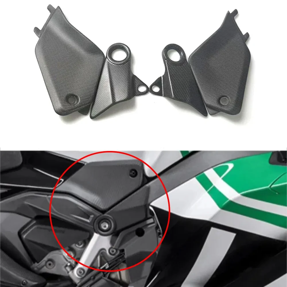 For Ducati Panigale V4 V4S 2025 motorcycle carbon fiber fuel tank side panel protector frame body side cover fairing kit
For Ducati Panigale V4 V4S 2025 motorcycle carbon fiber fuel tank side panel protector frame body side cover fairing kit