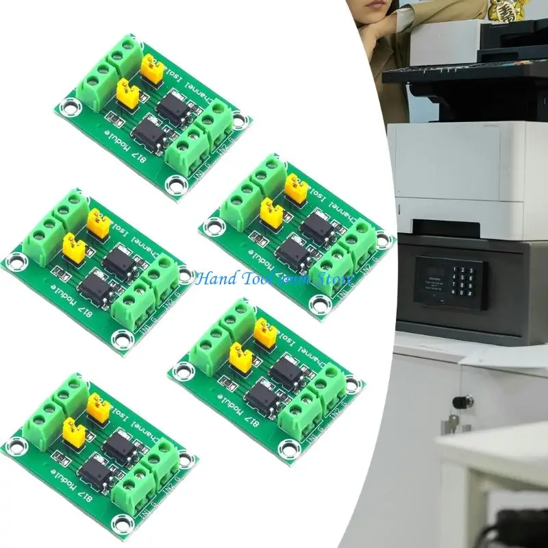 H37F Two Channel Voltages Control Adapters Using 817 Optocoupler for 3.3V 5V to 24V Conversion
H37F Two Channel Voltages Control Adapters Using 817 Optocoupler for 3.3V 5V to 24V Conversion