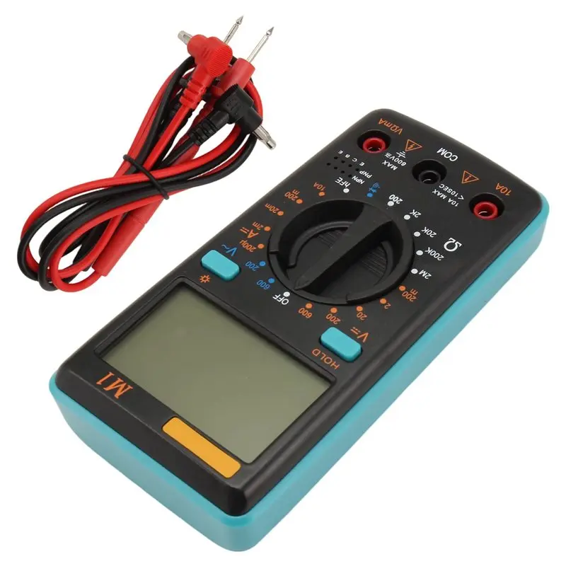 M1 Digital Multimeter Tester For True Rms Resistance Transistor Multimeter Tester
M1 Digital Multimeter Tester For True Rms Resistance Transistor Multimeter Tester