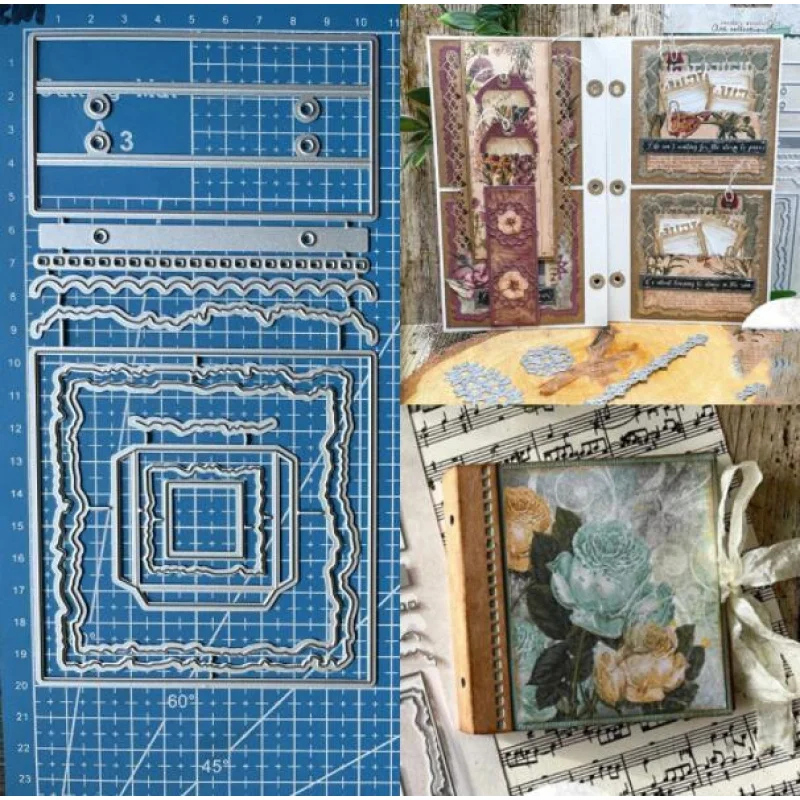 Frame Metal Cutting Dies Scrapbooking Embossing Album Paper Card Crafts Stencils
Frame Metal Cutting Dies Scrapbooking Embossing Album Paper Card Crafts Stencils