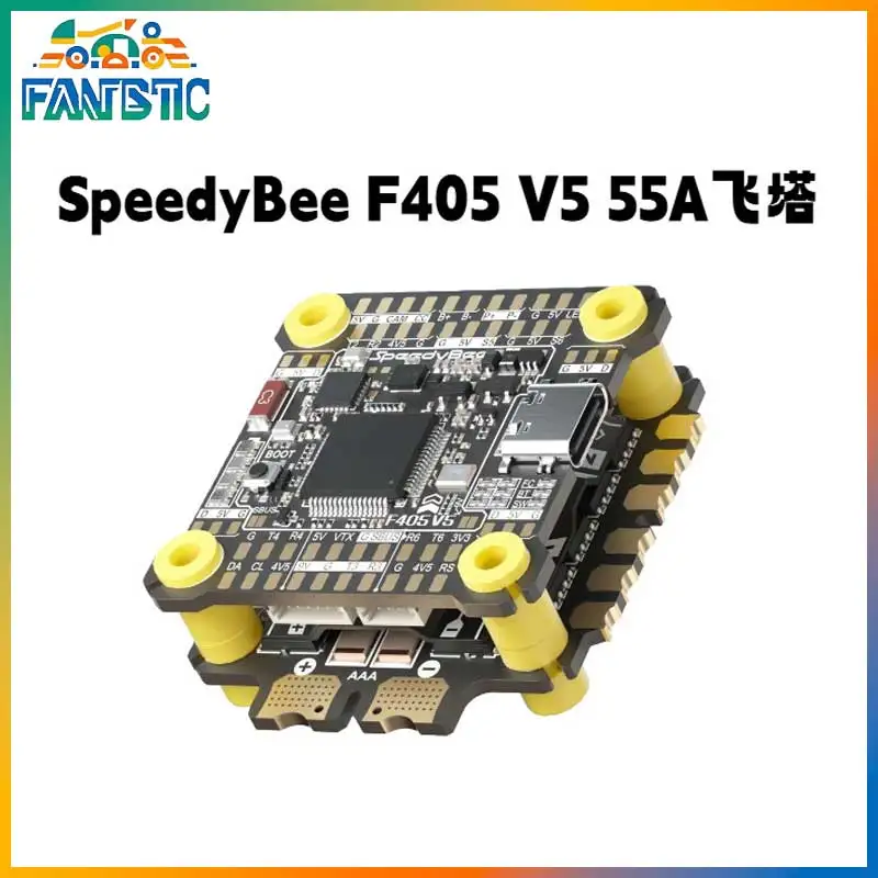 Speedybee F405 V5 Flight Tower F405 V5 Flight Controller Ox32 55a 4 In 1 Esc 30x30 Mounting For Fpv Racing Drone
Speedybee F405 V5 Flight Tower F405 V5 Flight Controller Ox32 55a 4 In 1 Esc 30x30 Mounting For Fpv Racing Drone