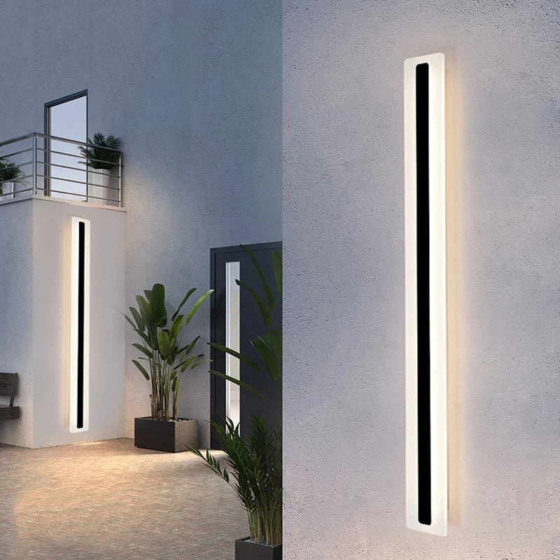 New Arrivals Minimalist Long Decorative Wall Lamp Black for Garden Kitchen Top Ranking DIY Outdoor Wall Sconce Lighting
New Arrivals Minimalist Long Decorative Wall Lamp Black for Garden Kitchen Top Ranking DIY Outdoor Wall Sconce Lighting