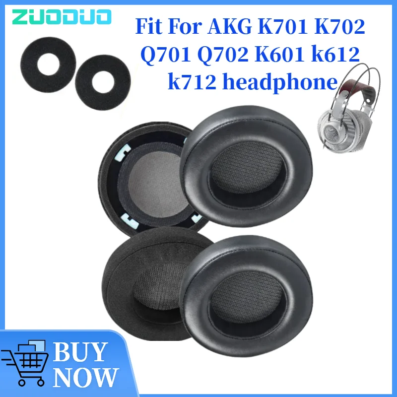 ZUODUO Soft Foam Protein Leather Headphone Earpads For AKG K701 K702 Q701 Q702 K601 k612 k712 Headset Earmuffs Repairing Parts
ZUODUO Soft Foam Protein Leather Headphone Earpads For AKG K701 K702 Q701 Q702 K601 k612 k712 Headset Earmuffs Repairing Parts