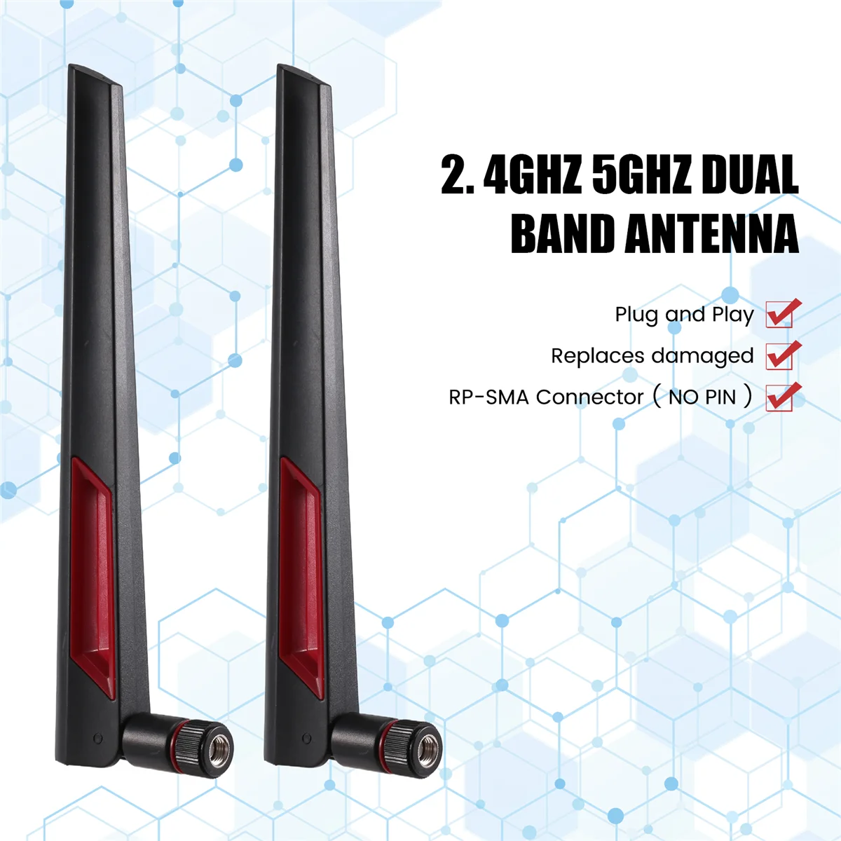 B57A 4 шт. 2,4G/5G Wi-Fi антенна SMA внутренний адаптер для ASUS AC68U AC88U AC66U 8DBi адаптер беспроводного LAN/Wi-Fi маршрутизатора
B57A 4 шт. 2,4G/5G Wi-Fi антенна SMA внутренний адаптер для ASUS AC68U AC88U AC66U 8DBi адаптер беспроводного LAN/Wi-Fi маршрутизатора