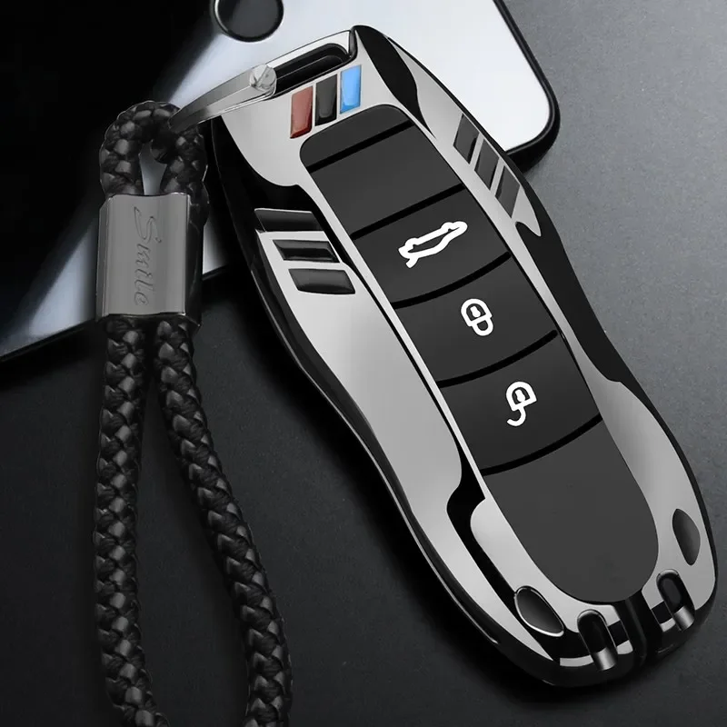 Высококачественный чехол для автомобильных ключей из алюминиевого сплава, автомобильный брелок для ключей, сумка для автомобильных ключей для Porsche macan cayenne panamera, интерьерные автоаксессуары
Высококачественный чехол для автомобильных ключей из алюминиевого сплава, автомобильный брелок для ключей, сумка для автомобильных ключей для Porsche macan cayenne panamera, интерьерные автоаксессуары