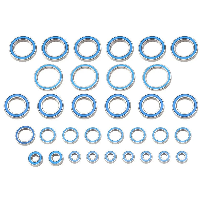 33PCS Rubber Sealed Ball Bearing Kit for 1/5 Traxxas X-Maxx XMAXX 8S RC Car Upgrades Parts Accessories RC Car
33PCS Rubber Sealed Ball Bearing Kit for 1/5 Traxxas X-Maxx XMAXX 8S RC Car Upgrades Parts Accessories RC Car