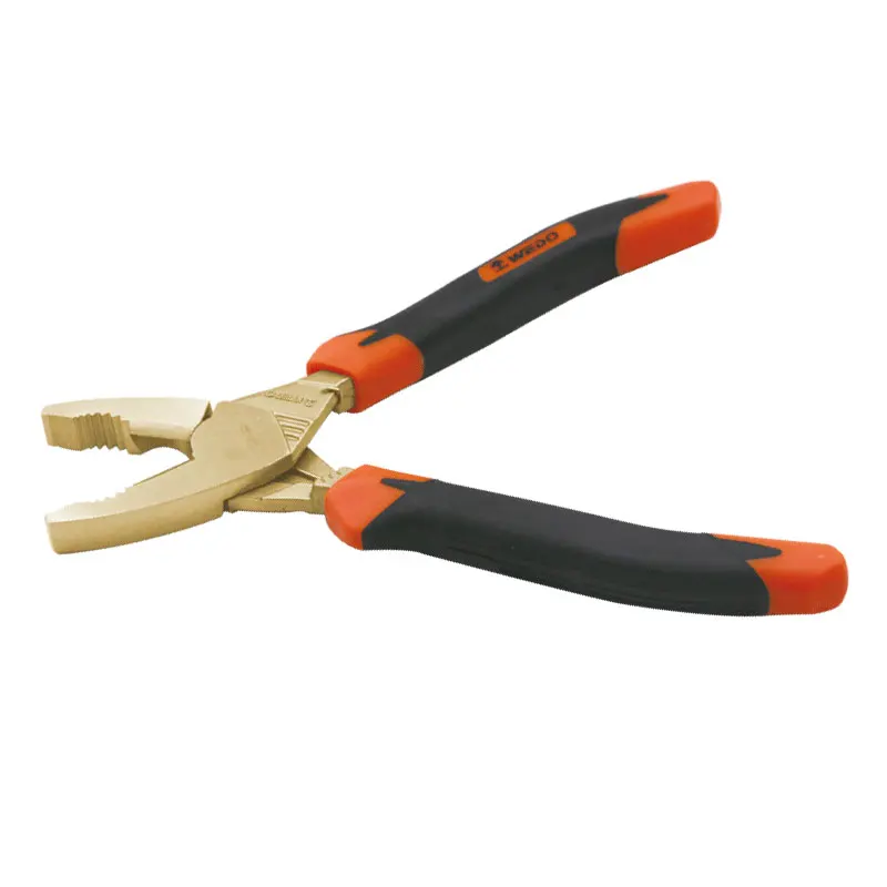 WEDO BAM ATEX FM Certificate Non-sparking Aluminium Bronze Beryllium Copper German Type Lineman Pliers
WEDO BAM ATEX FM Certificate Non-sparking Aluminium Bronze Beryllium Copper German Type Lineman Pliers