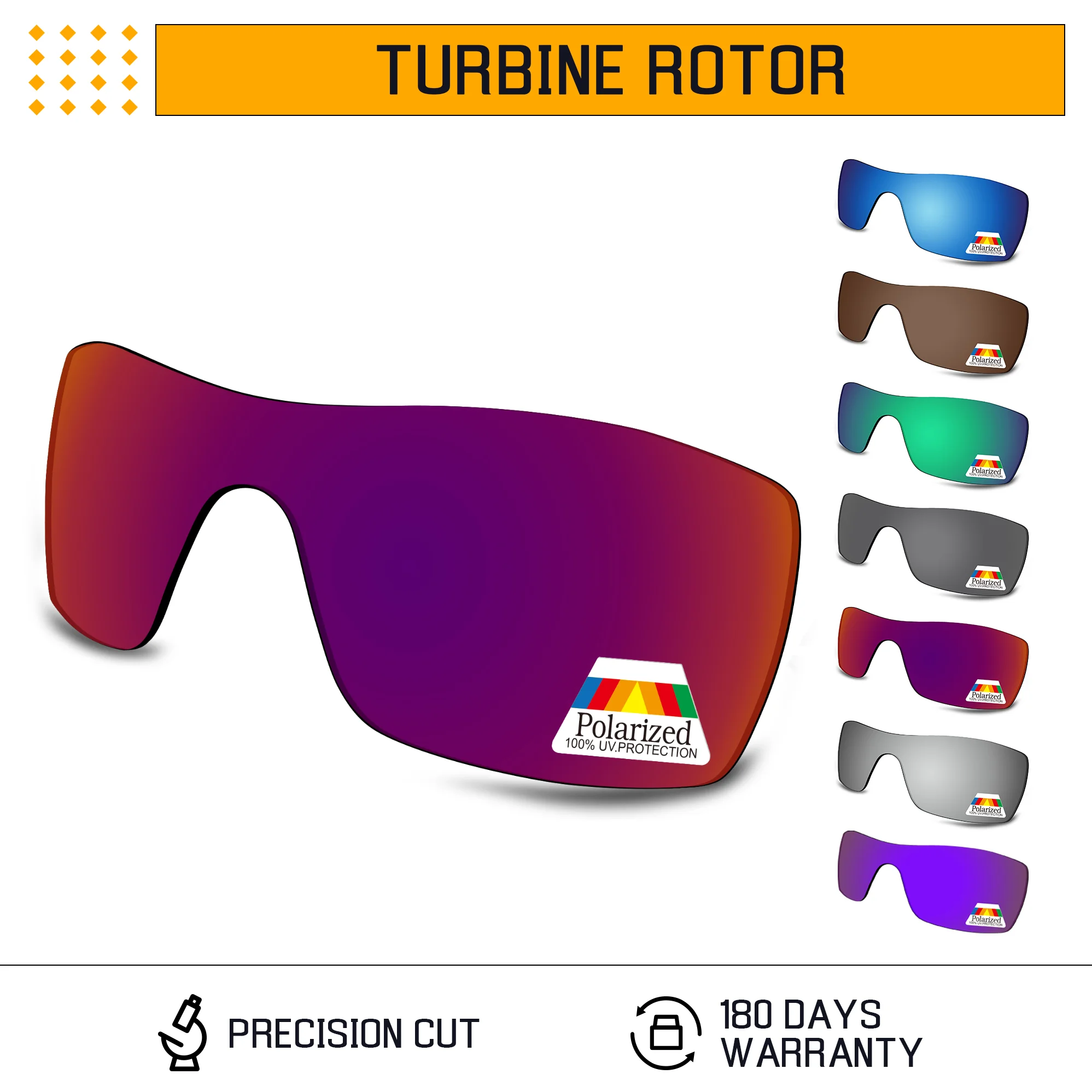 Rarayvix Polarized Replacement Lenses UV400 Protective for Oakley Turbine Rotor OO9307 32mm Sunglasses
Rarayvix Polarized Replacement Lenses UV400 Protective for Oakley Turbine Rotor OO9307 32mm Sunglasses